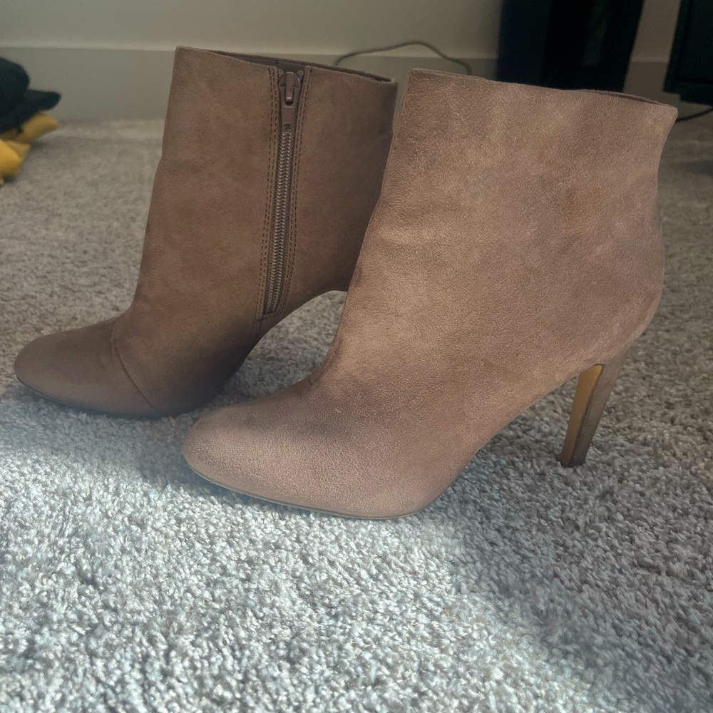 Brownish Grey Booties